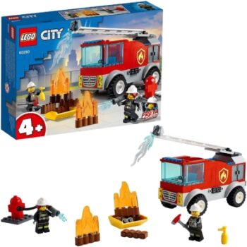 LEGO City 60280 - Camion dei pompieri con scala e figure in miniatura 4