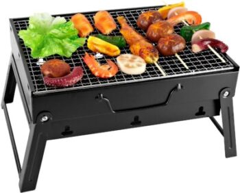 SunJas - Barbecue portatile a carbone 6