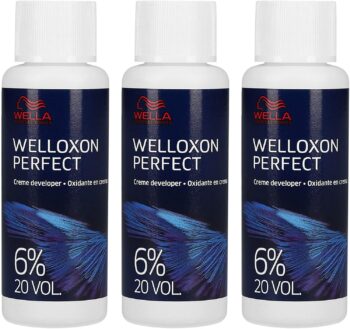 Wella - Set di 3 creme ossidanti Welloxon Perfect 8