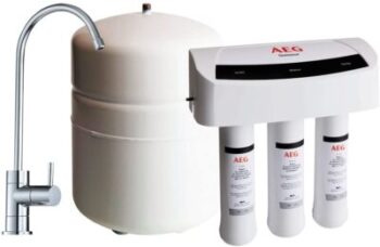 AEG Osmosis (AEGRO) - Sistema di osmosi inversa con filtro per metalli pesanti per la filtrazione dell'acqua del lavandino, bianco 2