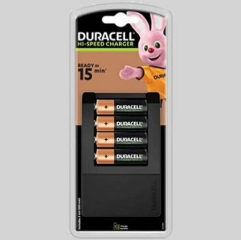 Duracell Ultra Fast Rechargeable Battery Charger 15 minuti 3