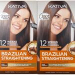 Kativa - Kit levigante alla cheratina brasiliana e olio di Argan 10