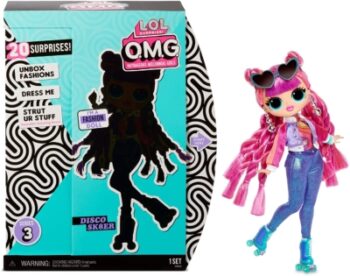 L.O.L. Sorpresa! - Bambole da collezione per ragazze Roller Chick-OMG Series 3 8