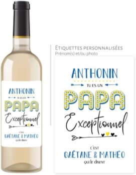 Bottiglia di vino personalizzata 18