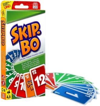 Mattel Games Skip-Bo gioco da tavolo e carte, 52370 6