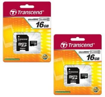Transcend Micro SD Memory Card per Sony Camcorder 4
