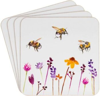 Set di 4 sottobicchieri Shudehill Giftware Busy Bees Collection 11