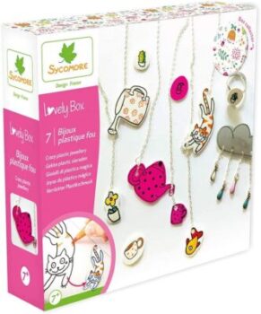 Kit di artigianato per bambini - Crazy Plastic Jewellery - 7 progetti 4
