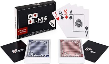 LMS - Carte da poker in plastica 1
