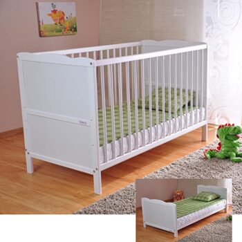 Lullaby Store - Culla che può essere convertita in un letto per bambini 5