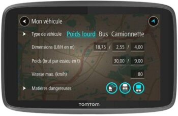 TomTom GO Professional 6250 Truck GPS 8