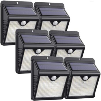Lampada solare per esterni - 6 Pack 150 Led 1000 Lumen - IPosible 5