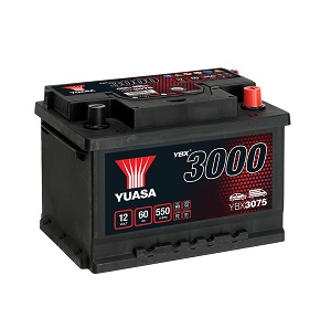 YUASA YBX3075 - 60 Ah - Gamma Premium 6