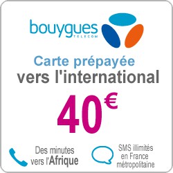 Bouygues - Scheda telefonica internazionale 40 euro 7