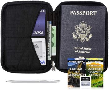 Porta passaporto Zero Grid 3