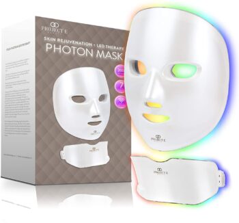 Progetto E Maschera di ringiovanimento a LED di bellezza 73