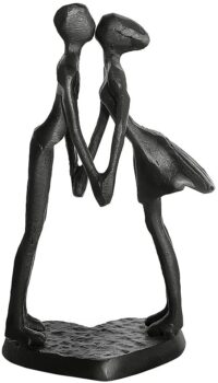 Statuetta di coppia in ferro Aoneky 17