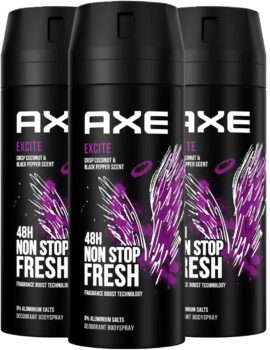 AXE Excite - 150 ml - Set di 3 1