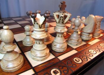 Set di scacchi in legno Chessebook 3