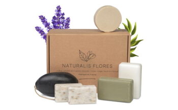 Naturalis Flores - Set di 6 saponi e shampoo solidi biologici 3