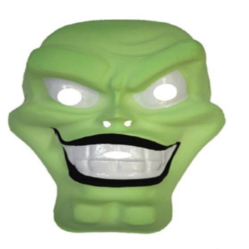 Maschera del mostro verde di Halloween 5