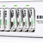 EBL - Caricabatterie ricaricabile 8 slot 9