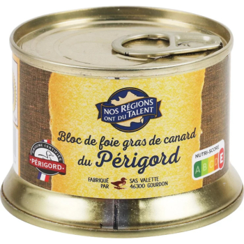 LE NOSTRE REGIONI HANNO TALENTO - Blocco di foie gras d'anatra IGP Sud-Ovest (130 g) 8