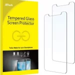 Proteggi schermo in vetro temperato in 2 pezzi per iPhone 11 Pro MAX e iPhone XS MAX JETech 16