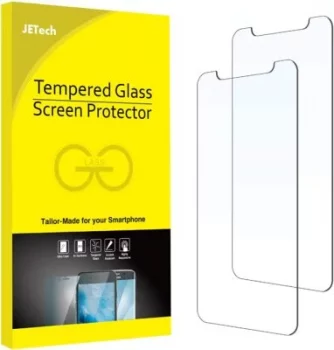 Proteggi schermo in vetro temperato in 2 pezzi per iPhone 11 Pro MAX e iPhone XS MAX JETech 9