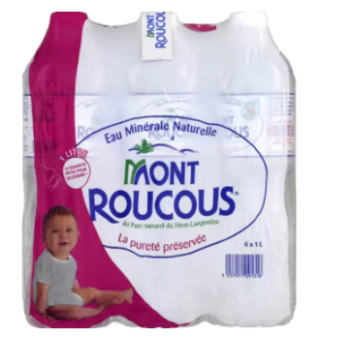 Acqua minerale in bottiglia MONT ROUCOUS 8