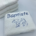 Asciugamano da bagno ricamato personalizzato 12