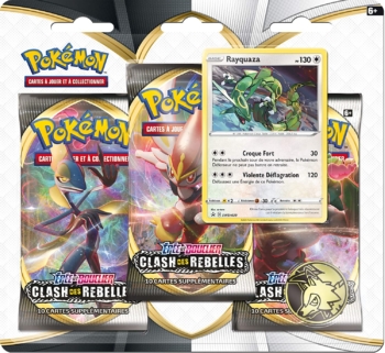 Pokémon Ribelle Scontro Spada e Scudo (EB02): 3-Pack Boosters, 3PACK01EB02 3
