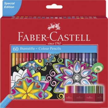 Matite colorate Faber-Castell - Confezione da 60 78