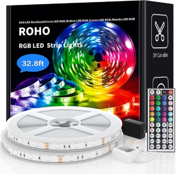 Roho - 10m SMD 5050 LED Ribbon con telecomando 61