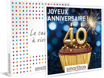 Scatola regalo di buon compleanno 40 anni Smartbox 76