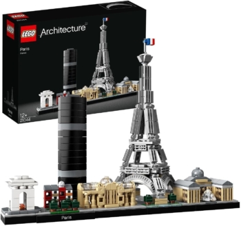 Modello Lego 21044 da costruire con la Torre Eiffel 56
