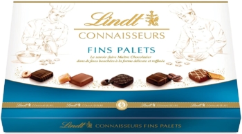 Scatola di cioccolato Lindt Connaisseurs Fine Palets 6