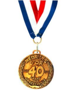 Medaglia d'oro 40 anni 60