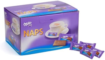 Napolitan di cioccolato al latte alpino Milka Naps 19
