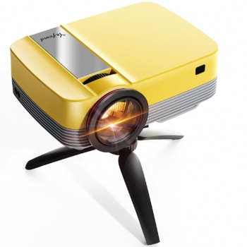 Yefound Q6 - Mini proiettore portatile con treppiede 32
