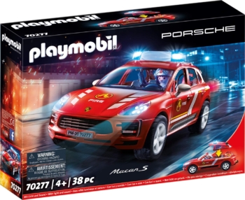 Playmobil Porsche Macan S e pompiere 11