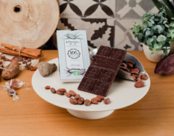 Tavoletta di cioccolato fondente organico 100% Nahua 1