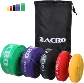 Zacro - 5pcs Fascia elastica per il fitness 16
