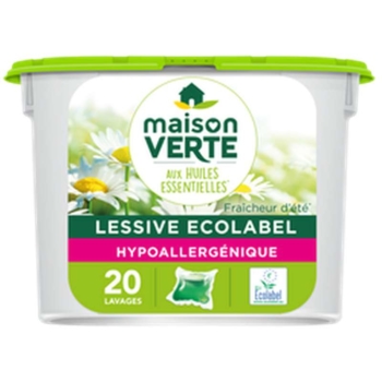 Capsule di detersivo liquido Maison Verte Summer Freshness 8